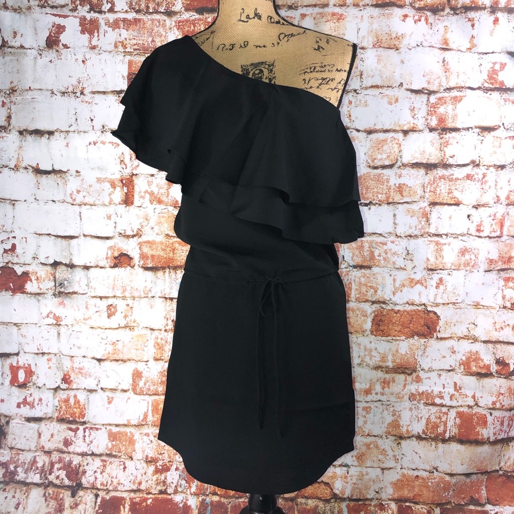 Haute Hippie One Shoulder Dress - Picture 4 of 8